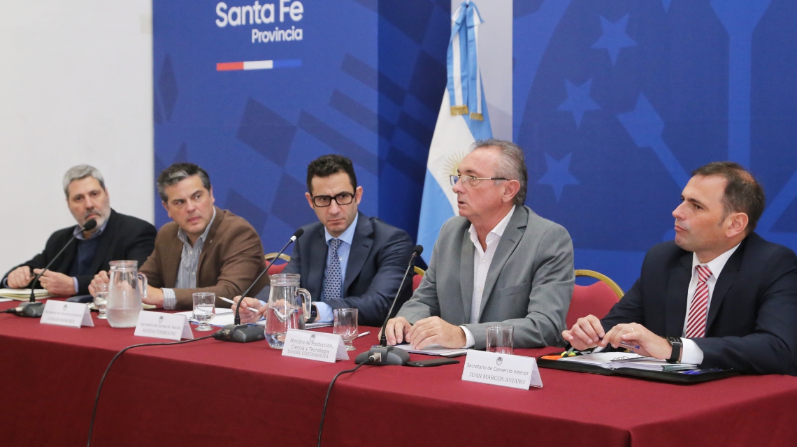 PROVINCIA Y NACIÓN ABORDARON ASPECTOS COMERCIALES JUNTO A ENTIDADES DEL SECTOR