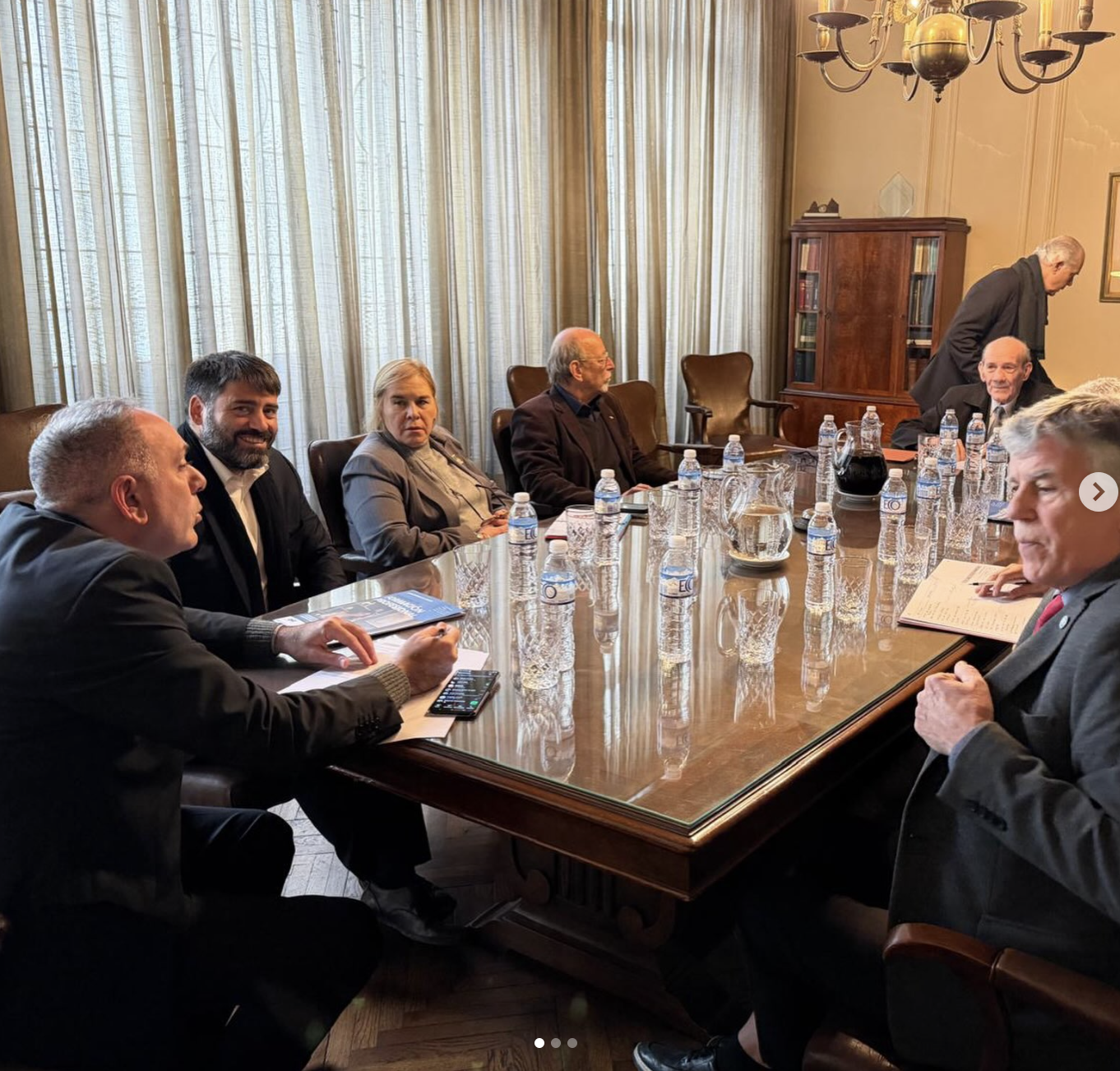 Jornada de reuniones en CABA 